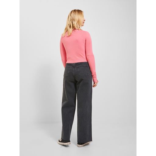 JJXX Tokyo Wide Jeans, Black Denim, W31/L32