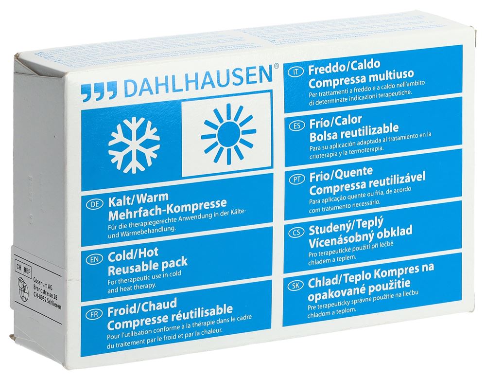 Dahlhausen Kalt-/Warm-Kompresse<br>2 Stück, 13x14cm, Mini