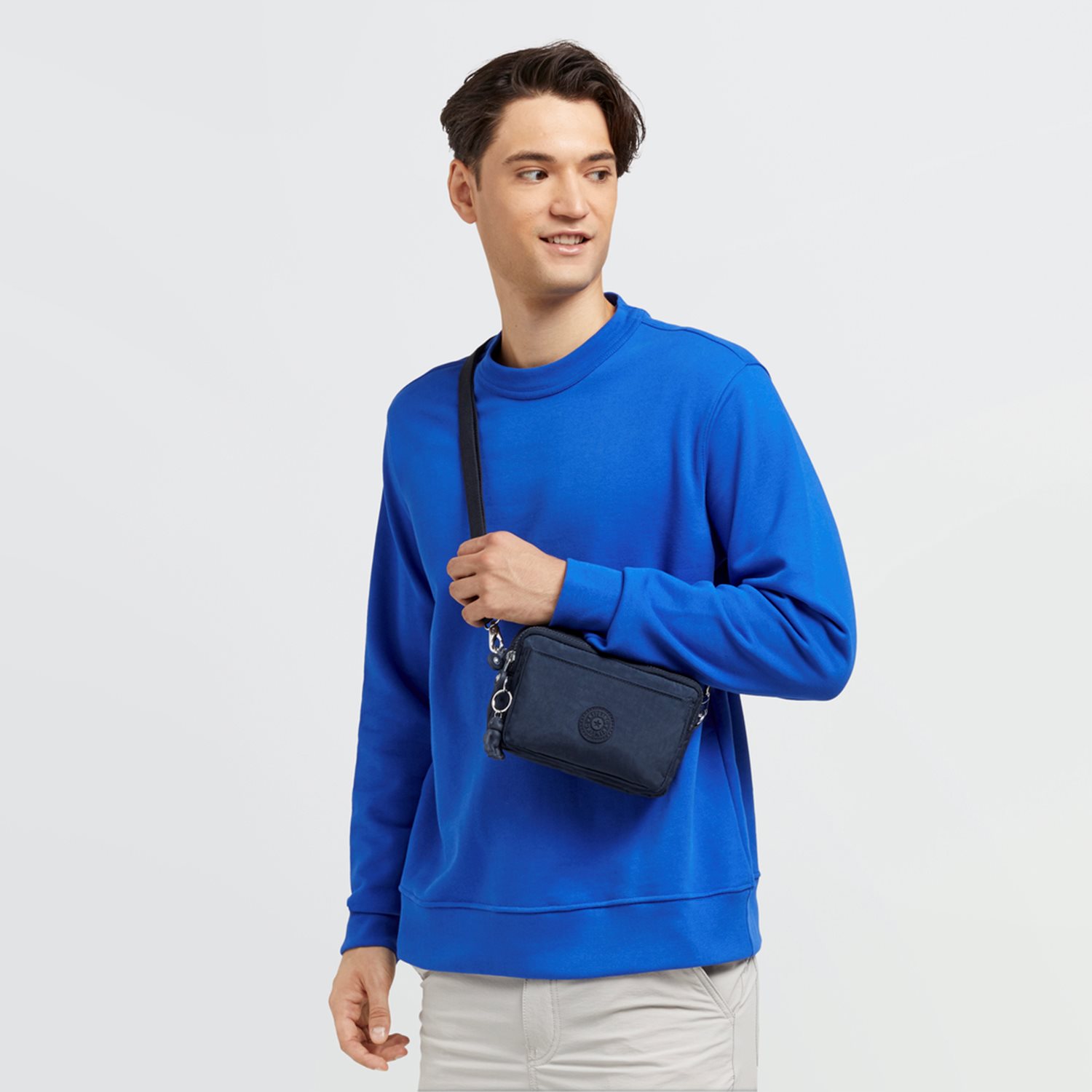 Kipling Abanu Multi Schoudertas blue bleu 2