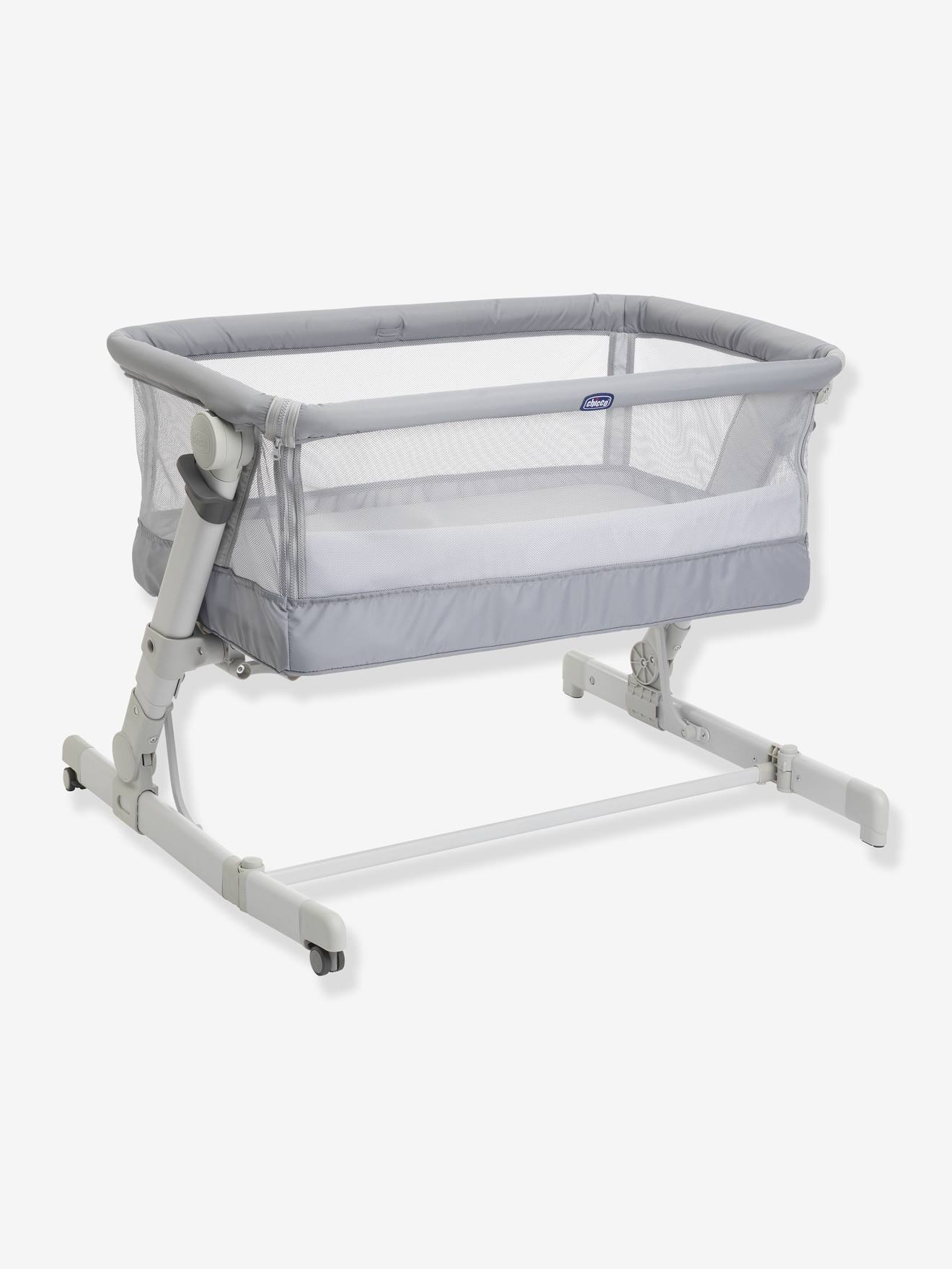 Berço portátil Chicco Next2me para dormir junto à cama, cinza escuro
