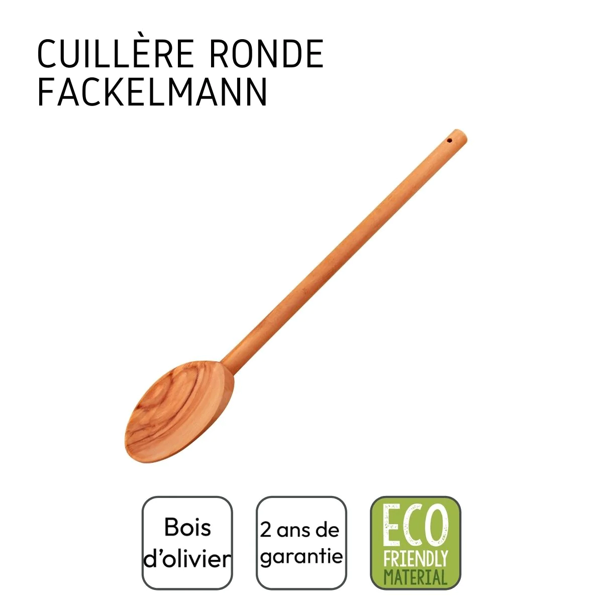 Cuillère de cuisine en bois Edition Bois d'olivier Fackelmann