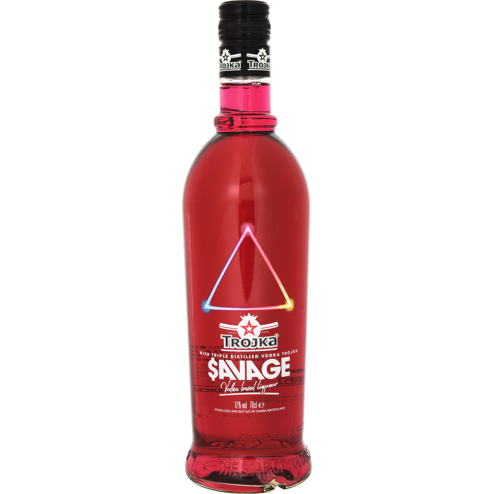 Trojka Vodka Savage 70 cl