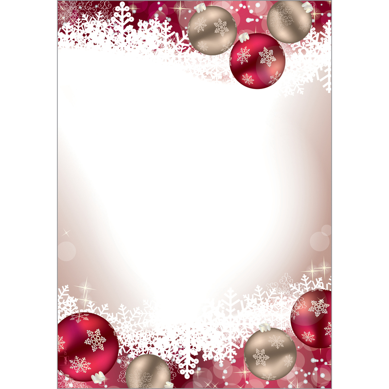 Sigel Weihnachtspapier, A4, Frozen, 100 Blatt