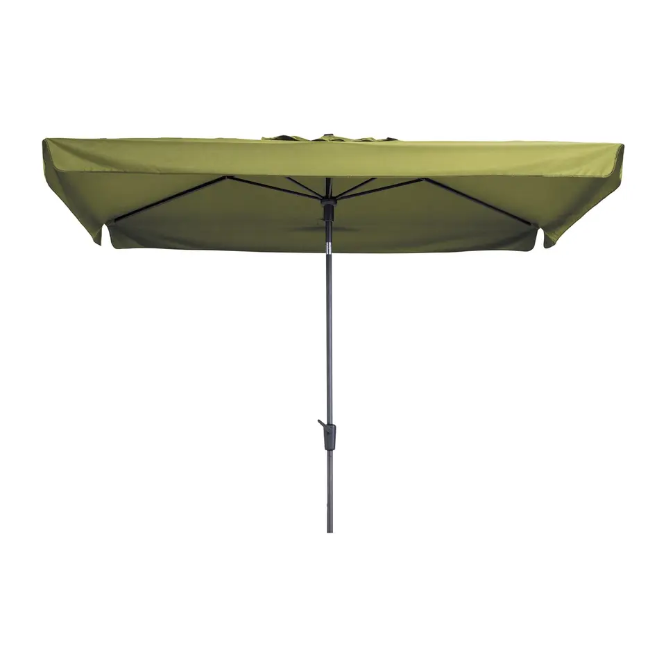 Madison parasol Delos - groen - 200x300 cm