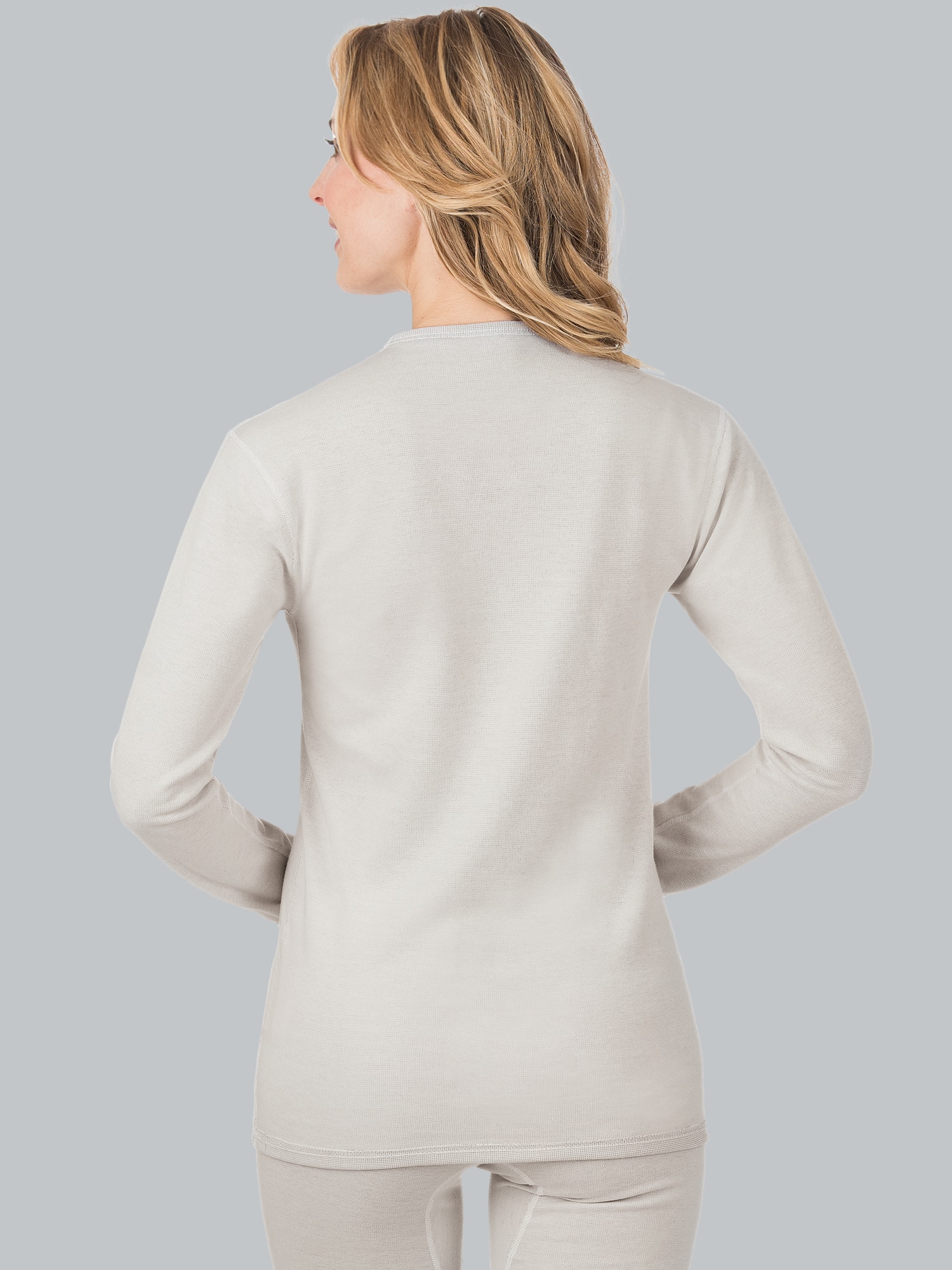 Langarm Funktionsshirt Weiss