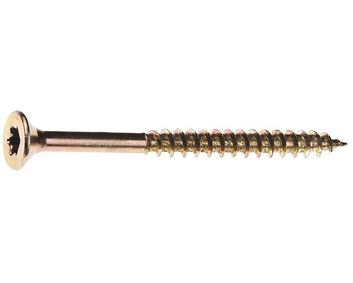 Universele verzonken schroef TX 4x40 mm deeldraad 500 stuks incl. bit