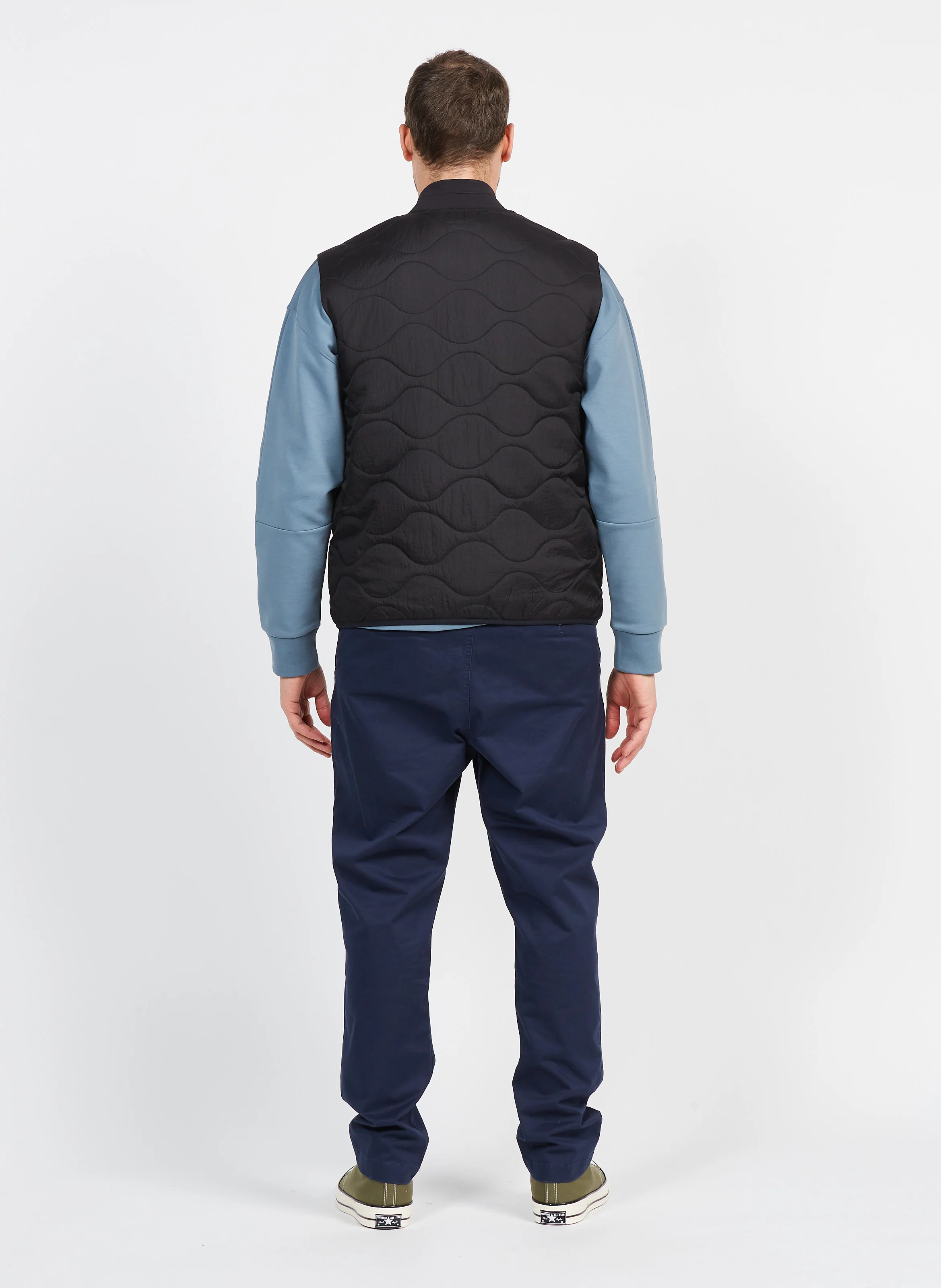 Sweatshirt coupe droite col rond | Gris