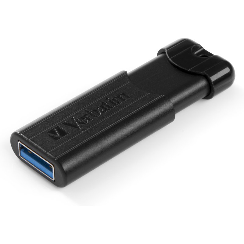 Verbatim Clé USBPinStripe 3.0 de 256 Go - Noire