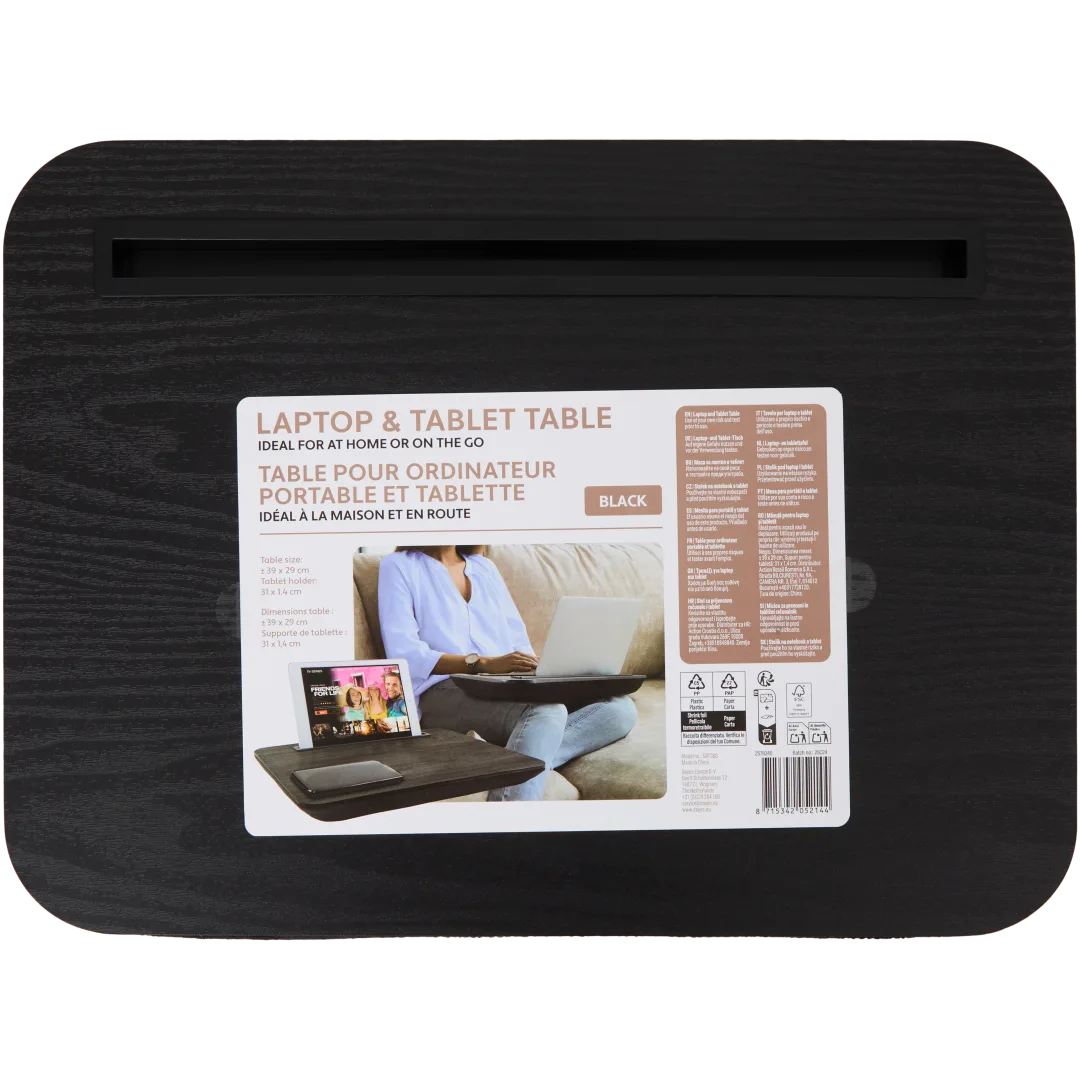 Laptop- en tablettafel 39 x 29 cm | diverse varianten