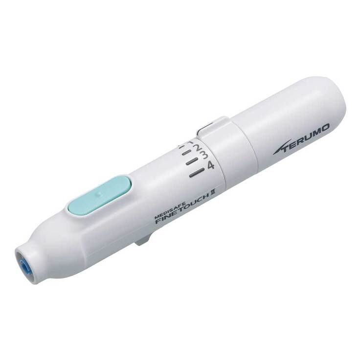 Terumo Medisafe Finetouch 2 Lanzettengerät ohne Hebel, 1 St