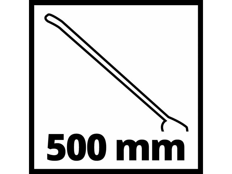 Einhell Druckluft-Ausblaspistole 2-8 bar mit 500 mm Düse Ausblaspistole mit Langdüse für alle Einhell Kompressoren
