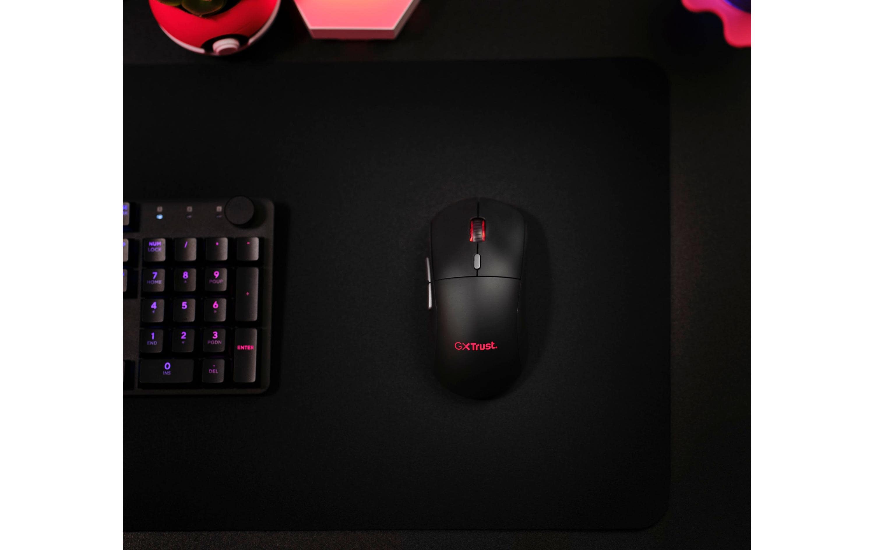 Gaming-Maus GXT 926 Redex IIKabellose Gaming-Maus mit extrem niedriger Latenz und vollständig einstellbarer RGB-Beleuchtung
