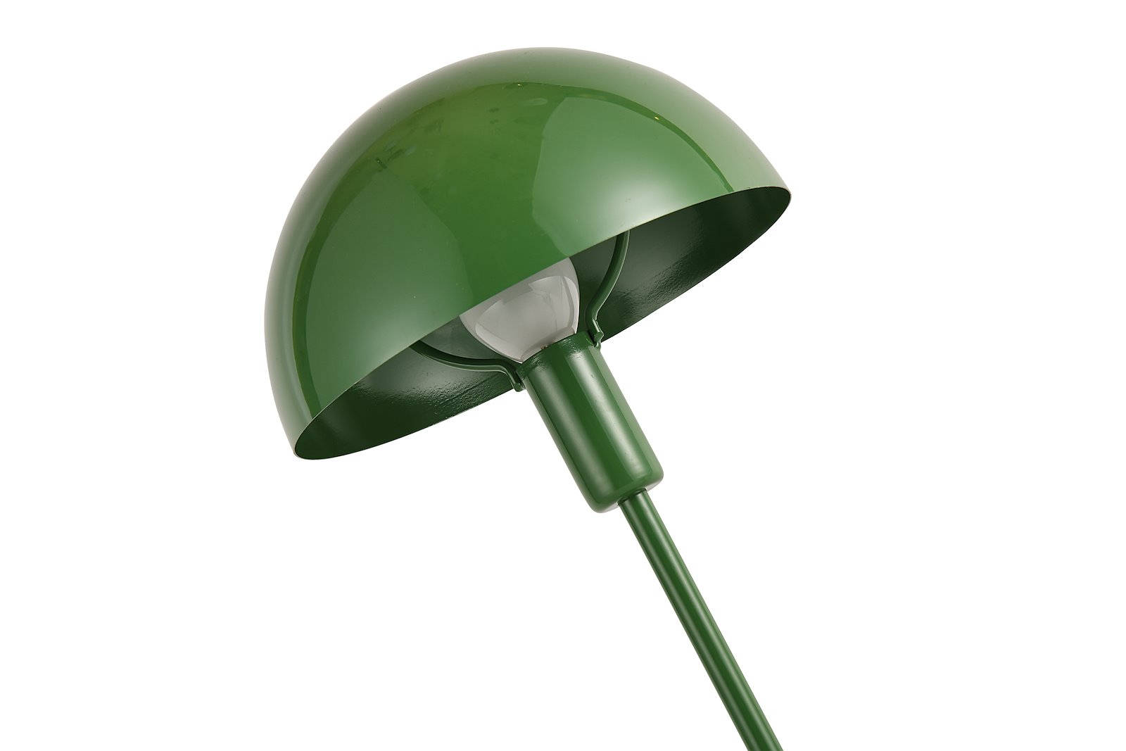 Vilde bordlampe Grønn høyde 43cm med ledning og bryter Maks LED 6W E14