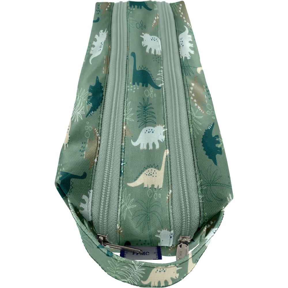 Trousse Double Compartiment Jurassic Dino
