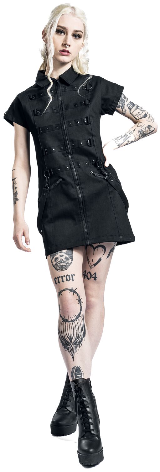 Emberlyn - Robe | Chemical Black Robe courte