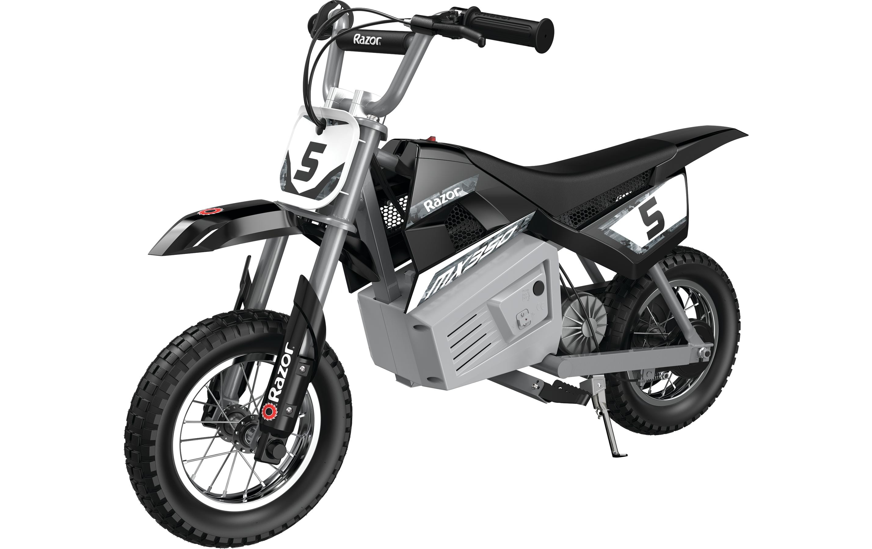 Dirt Rocket MX350 Black + Decal kit (Lithium)<br>Kinder-E-Fahrzeug