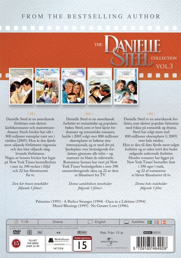Danielle Steel Collection 5 Great Miniseries - Vol. 3 - DVD