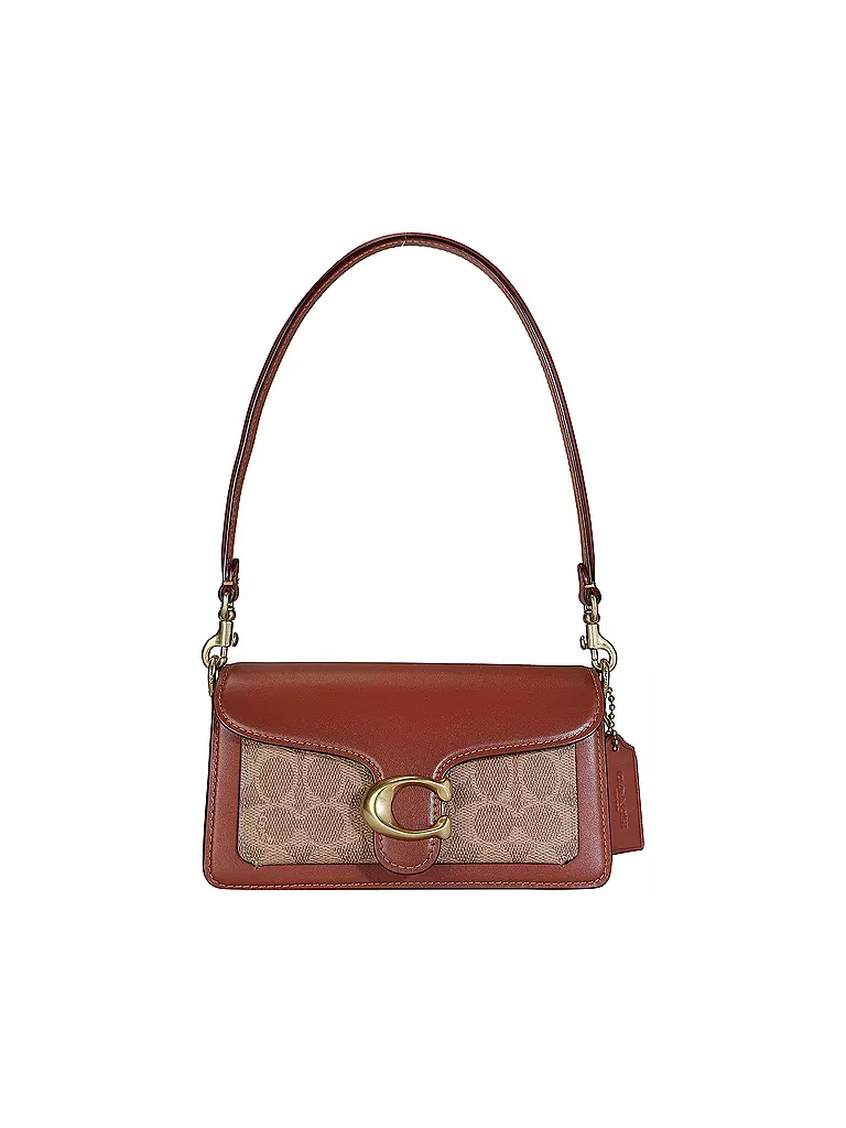 COACH Ledertasche - Umhängetasche TABBY  braun