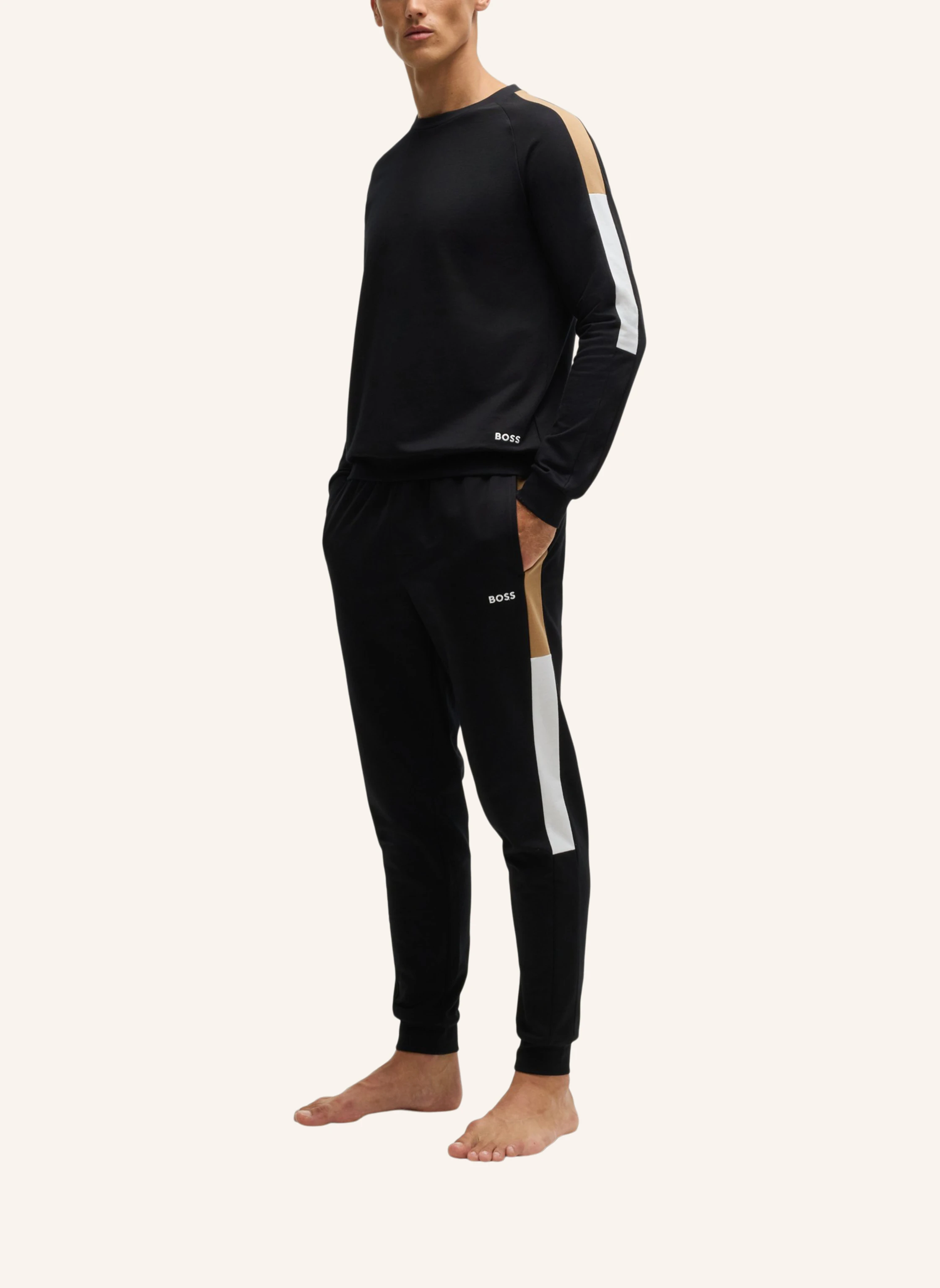 BOSS Loungewear Oberteil ICONIC SWEATSHIRT Regular Fit