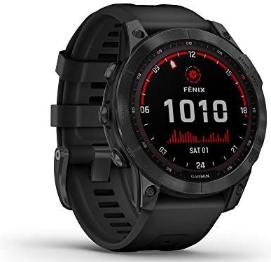 Garmin Fenix 7 Solar - Multisport Smartwatch - 1,3-inch Display - Zwart