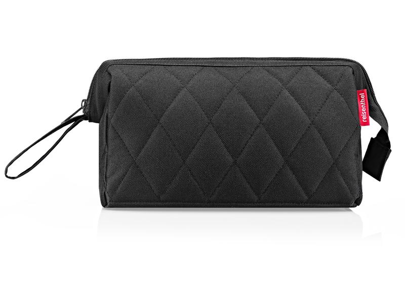 Reisenthel Necessaire Travelcosmetic Rhombus Black Kosmetiktasche für alle wichtigen Bad-Accessoires