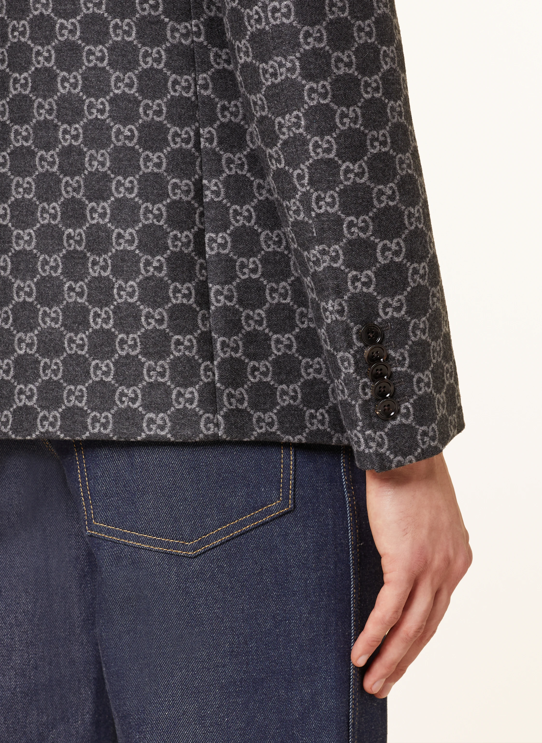 GUCCI Flanellsakko Slim Fit