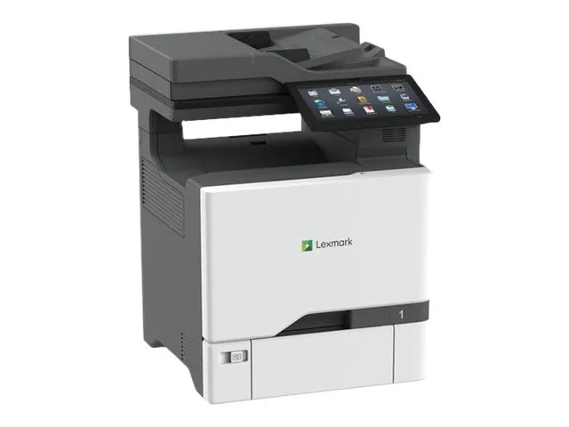 Lexmark CX735adse - Multifunktionsprinter - farve - laser - Legal (216 x 356 mm) (original) - A4/Legal (medie) - op til 50 spm (kopiering) - op til 50 spm (udskriver) - 650 ark - 33.6 Kbps - USB 2.0 vært, USB 2.0, Gigabit LAN