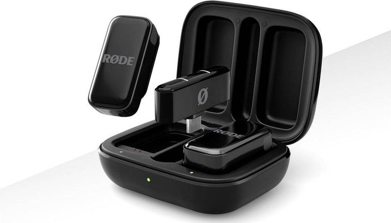 RØDE Draadloze Micro - Compacte Microfoons met Oplaadcase - Zwart
