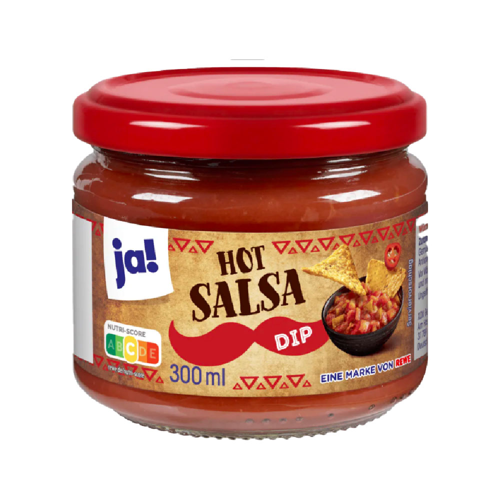 ja! Hot Salsa Dip 300ml MHD:30.4.27