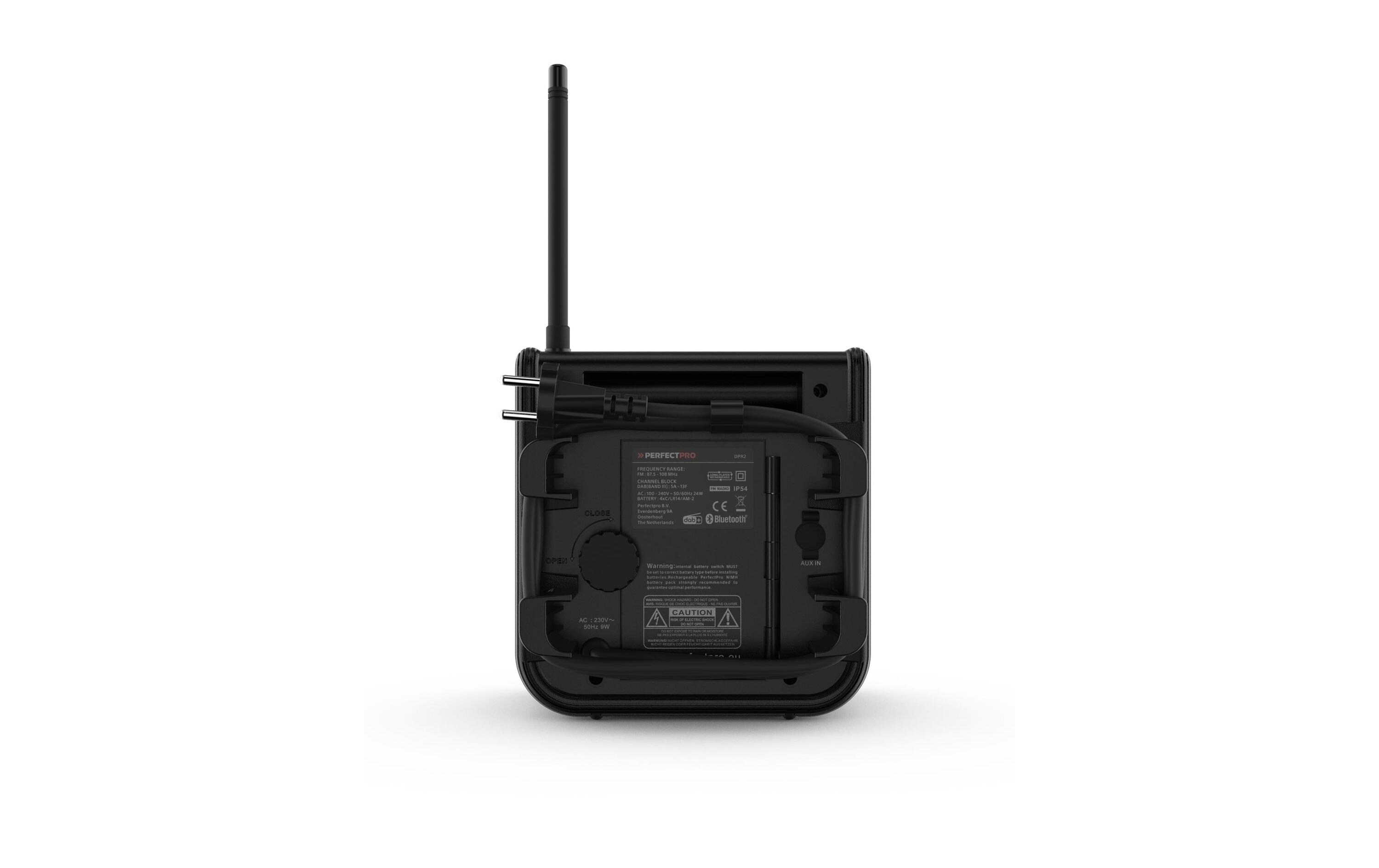 DAB+ Radio DABPRO Schwarz<br>Das beliebte Einsteigermodell
