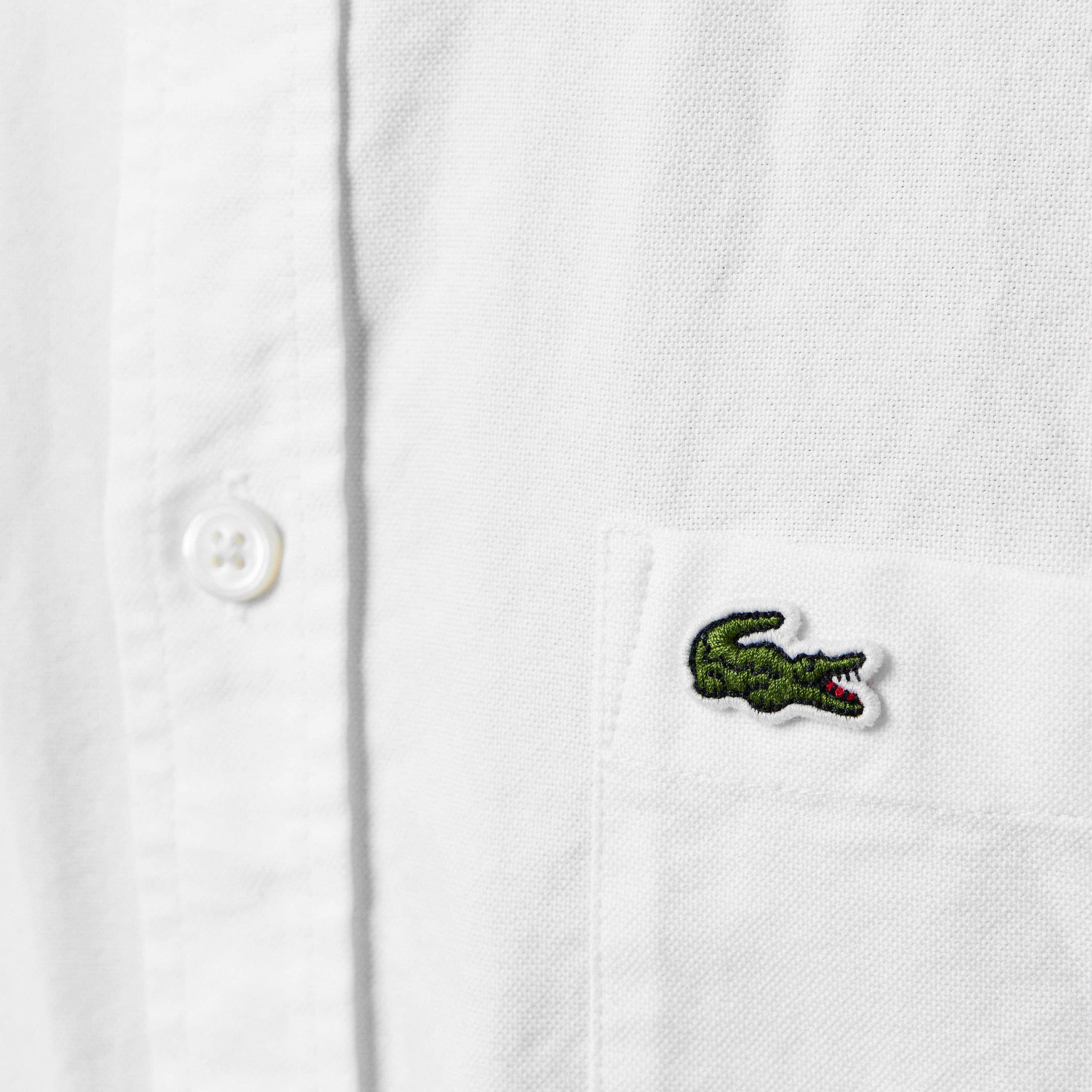Lacoste Short Sleeve Oxford Shirt Mens