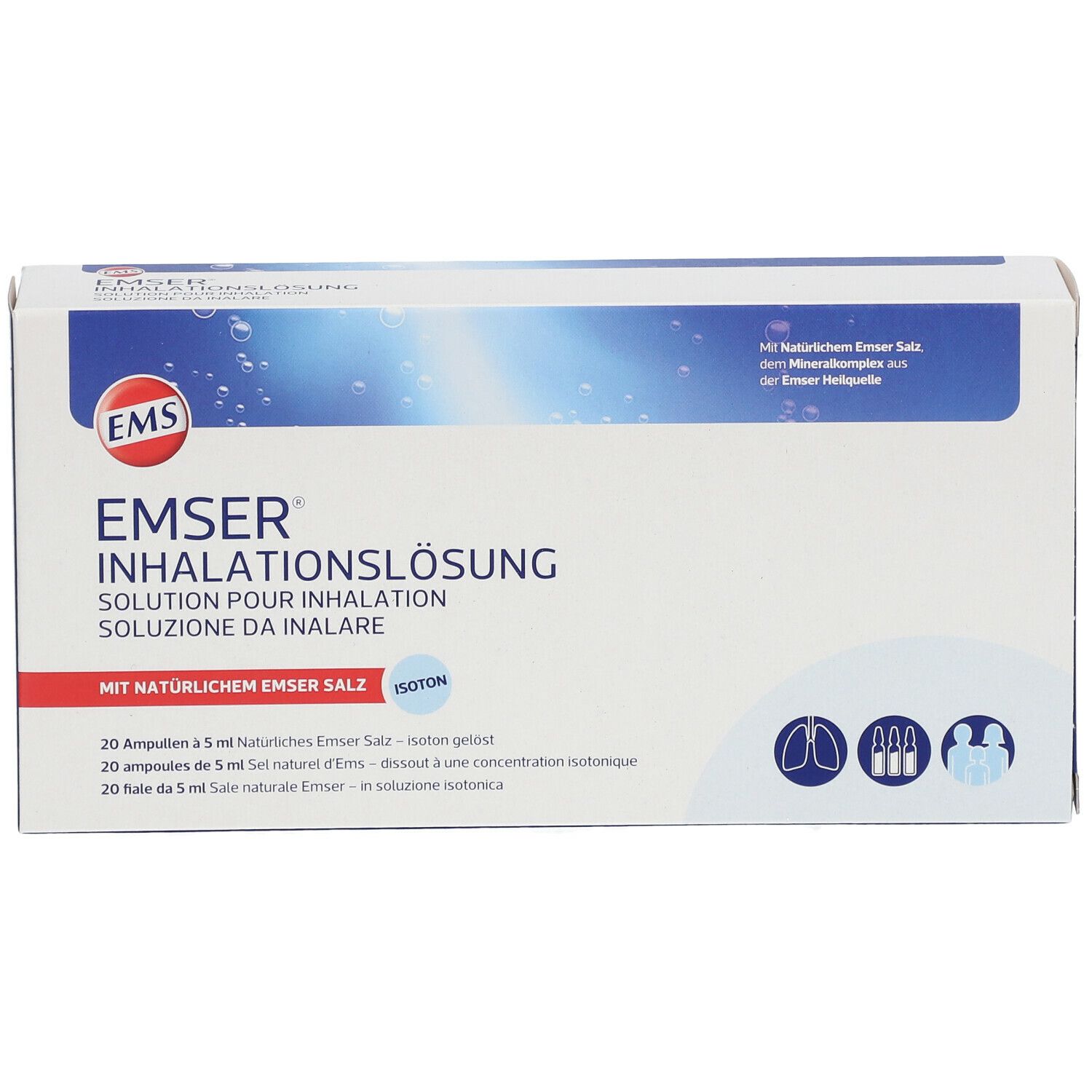 Emser® Inhalations-Lösung Ampullen à 5 ml