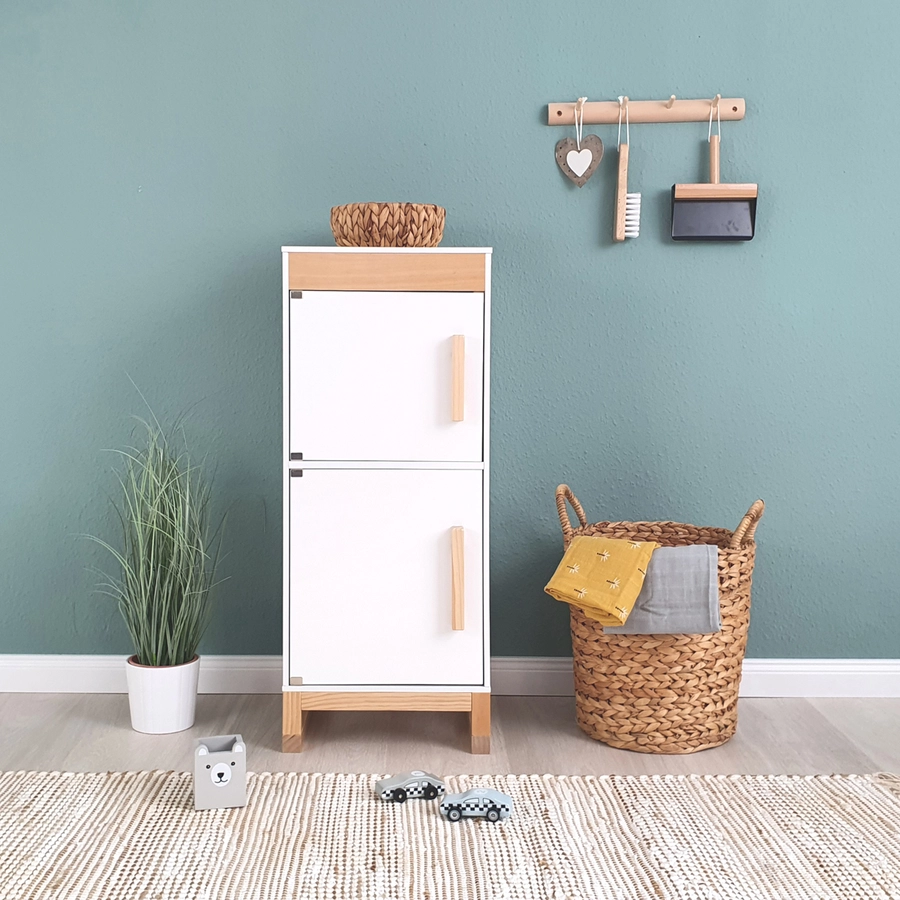 MUSTERKIND® Kühlschrank Ficus, weißnatur