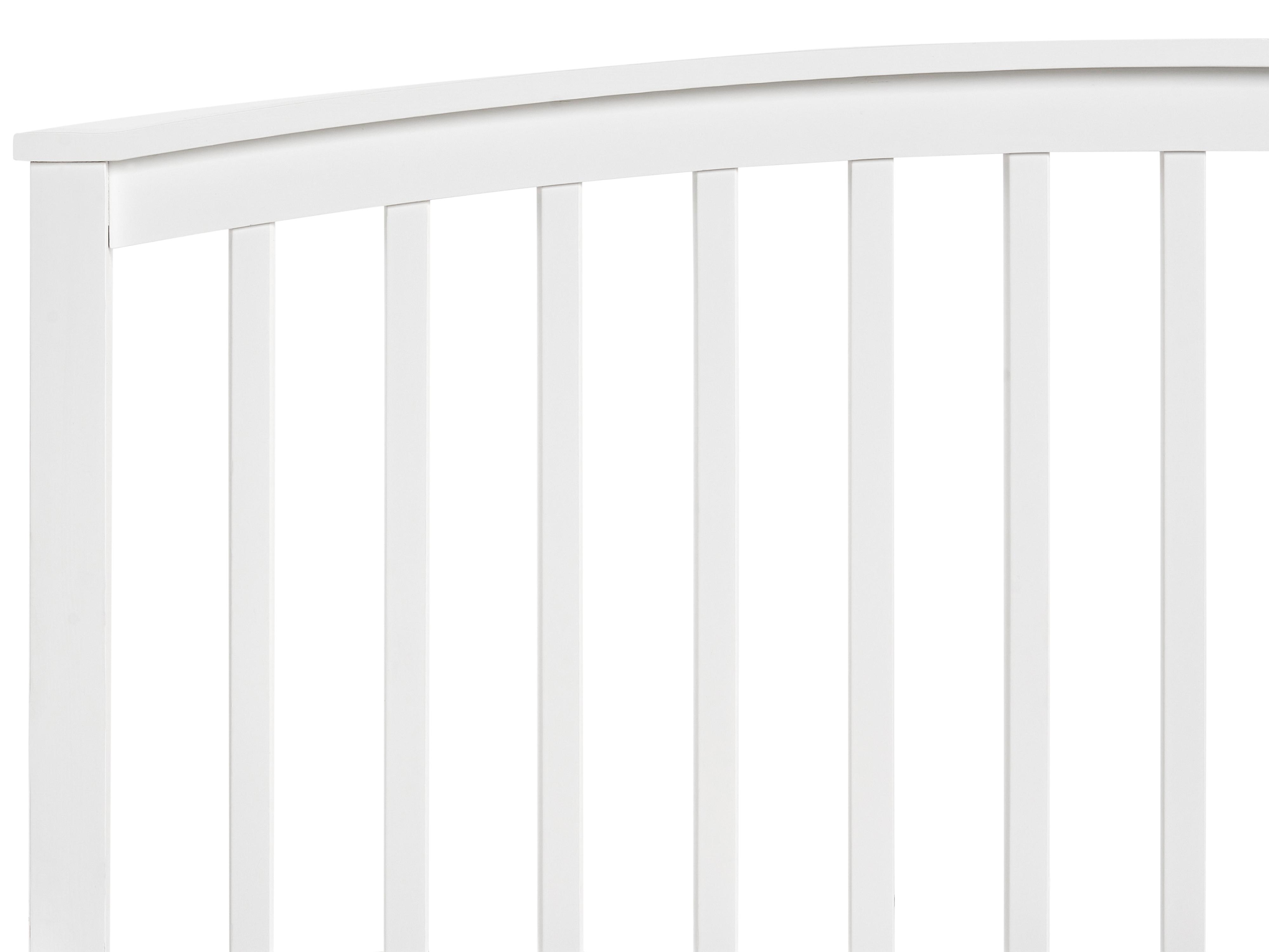 Bed met opbergruimte Dennenhout CLARBEC 180 x 200 cm Wit