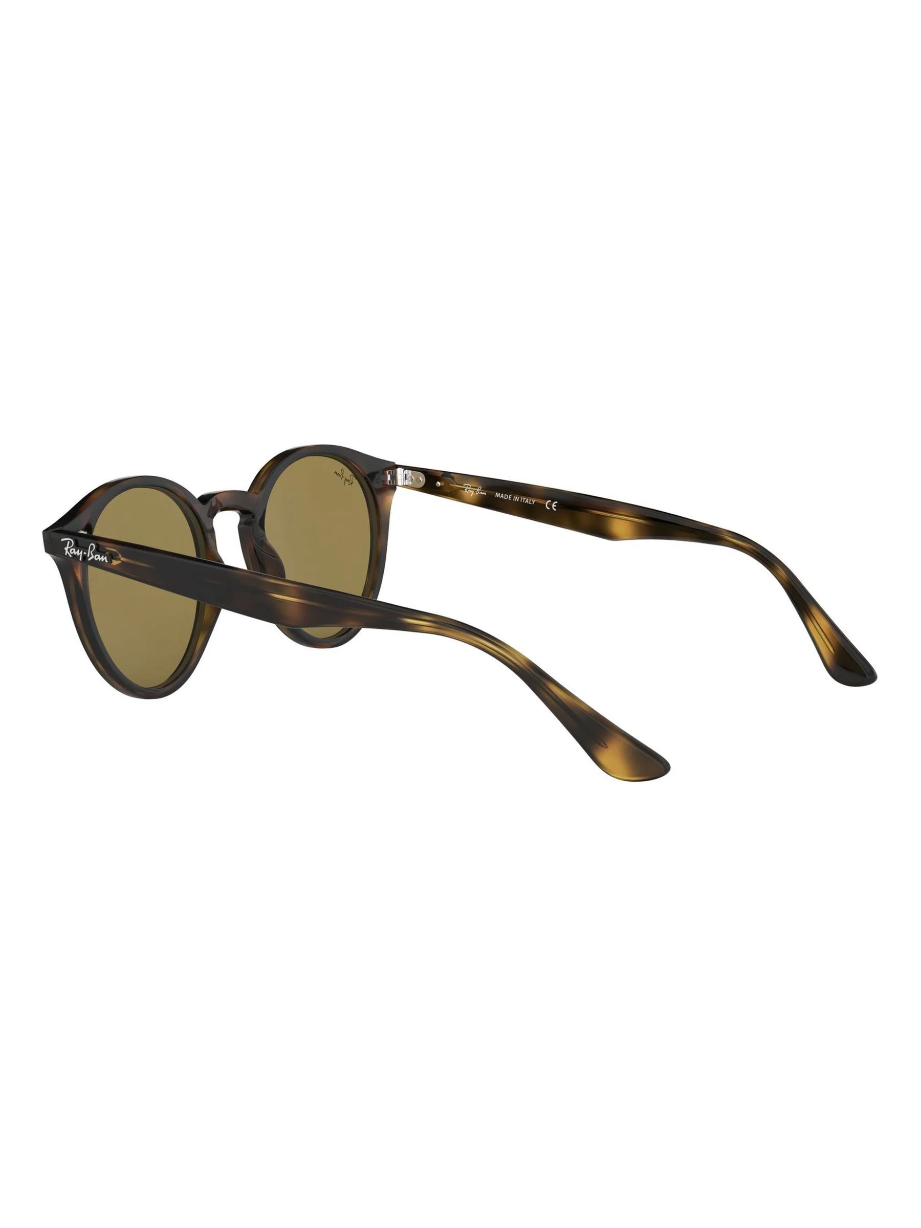 Tortoise bruin - Ray-Ban Classic Round Sunglasses
