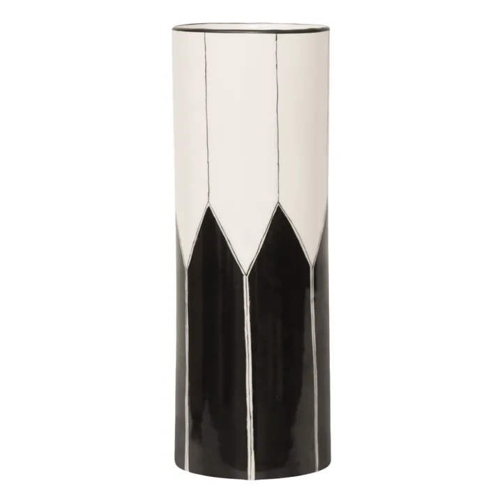Maison Sarah Lavoine Vase Daria en céramique | Noir