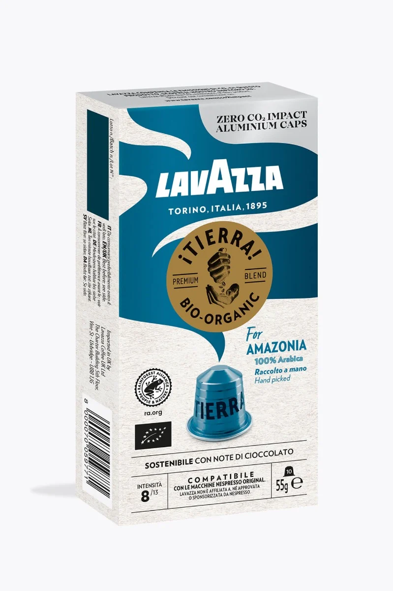 Lavazza Espresso Tierra For Amazonia Bio-Organic 10 Kapseln Nespresso® kompatibel