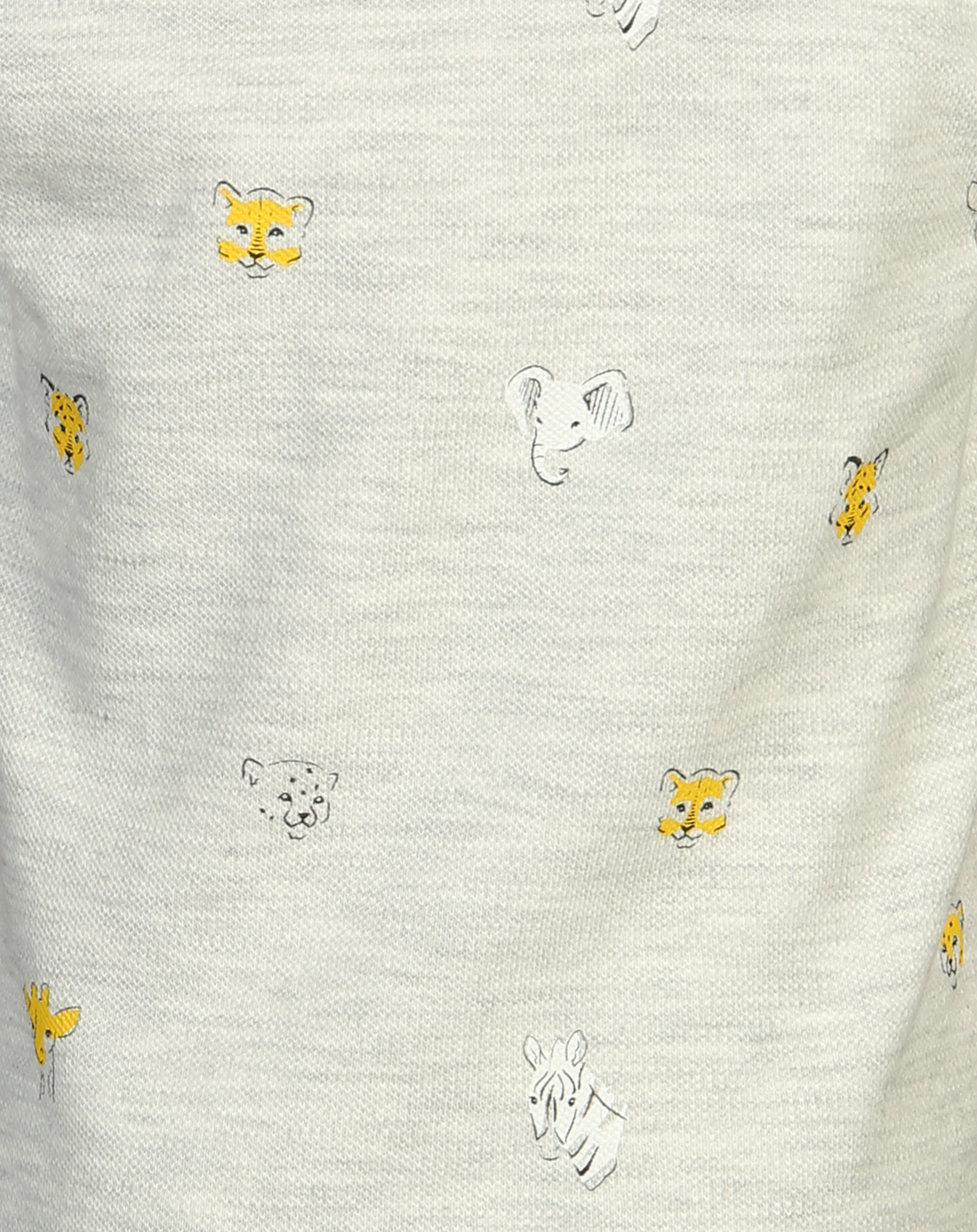 Poloshirt kurz PATTERN MINI in grau