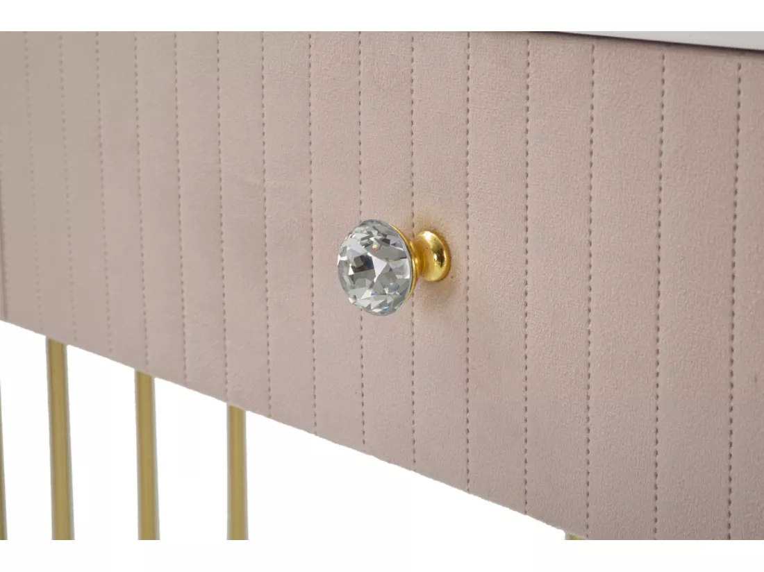 CONSOLE MONTPELLIER ROSE CM 100X40X75