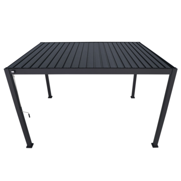 Pergola Deluxe Antraciet 3x4m