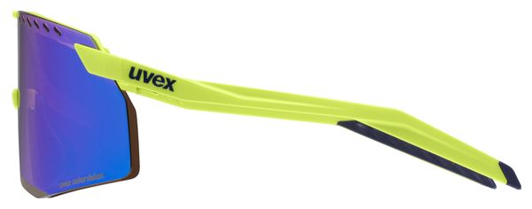 Lunettes Uvex Pace Stage CV Jaune/Verres Bleu Miroir