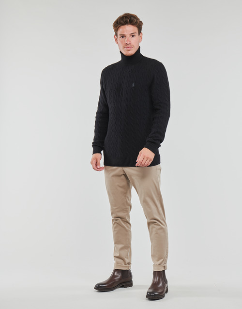Polo Ralph Lauren - S224SC03-LSCABLETNPP-LONG SLEEVE-PULLOVER Negro