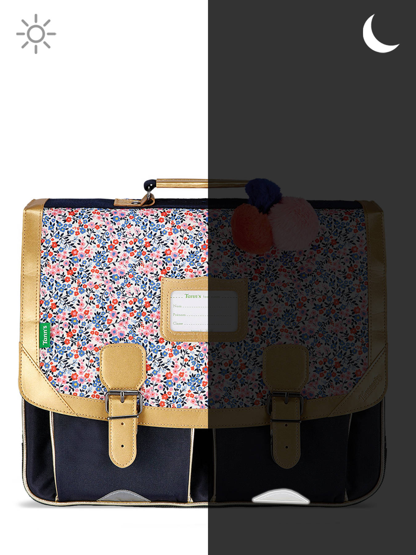 Cartable 2 compartiments TANN'S