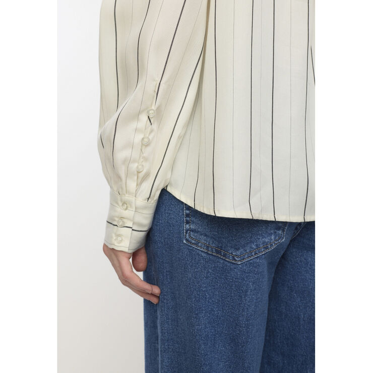 Soft Rebels SRPaisley Shirt Stripes black and arctic wolf