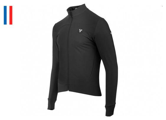 Maillot Manches Longues LeBram Allos Noir Coupe Ajustée
