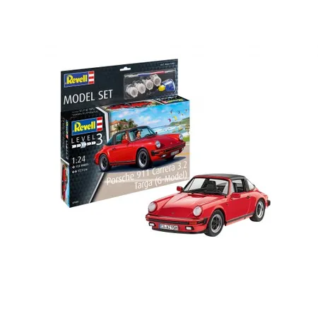 Revell Model Set Porsche 911 Carrera 3.2 Targa (G-Model)