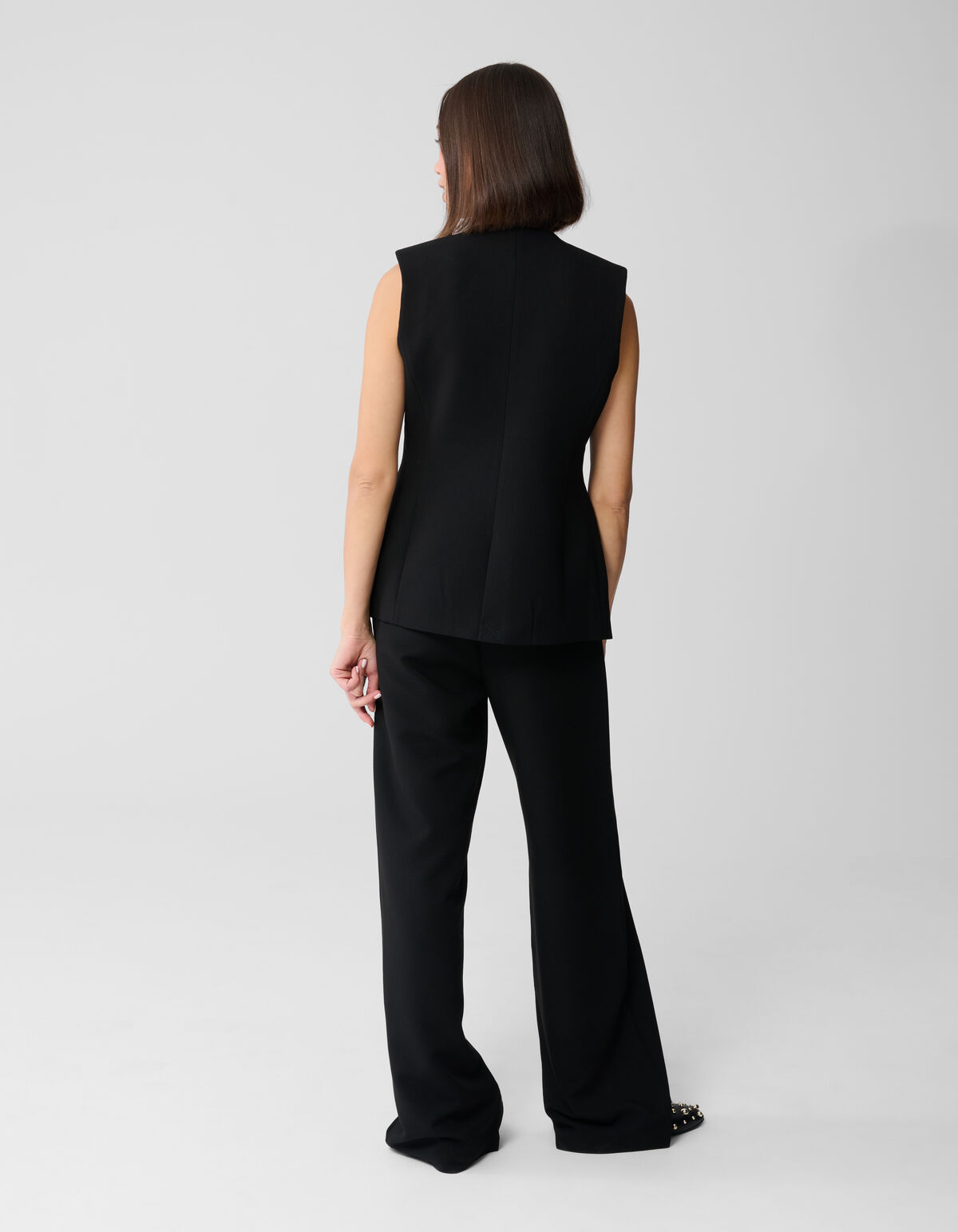 Zandloper Gilet Zwart