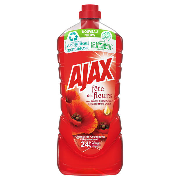 Ajax Fete des Fleurs Rode Bloemen allesreiniger 1,25L