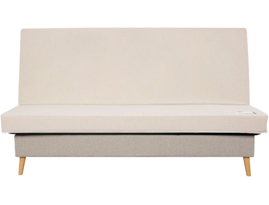 CONCEPT1 - Canapé lit Eveil CC 130 ressorts ensachés (mat Simmons) beige