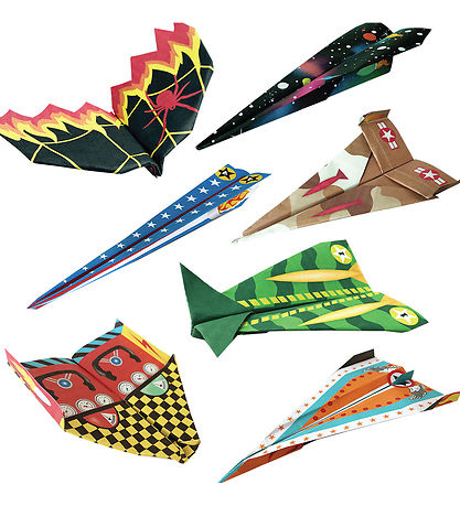 Box Candiy Kreatives Spielset - Låg 40 Papierflieger - Totally P